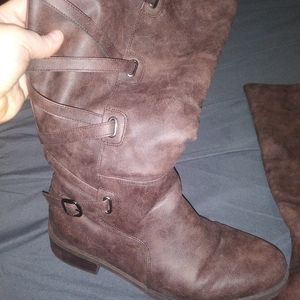 Extra wide calf boots